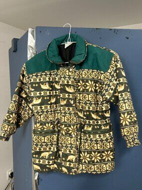 Vintage winter jacket for kids